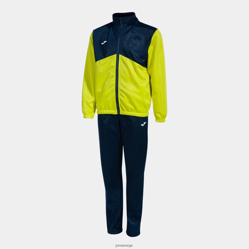 nei Joma treningsdress guttepark marineblå lime FBD0T02767