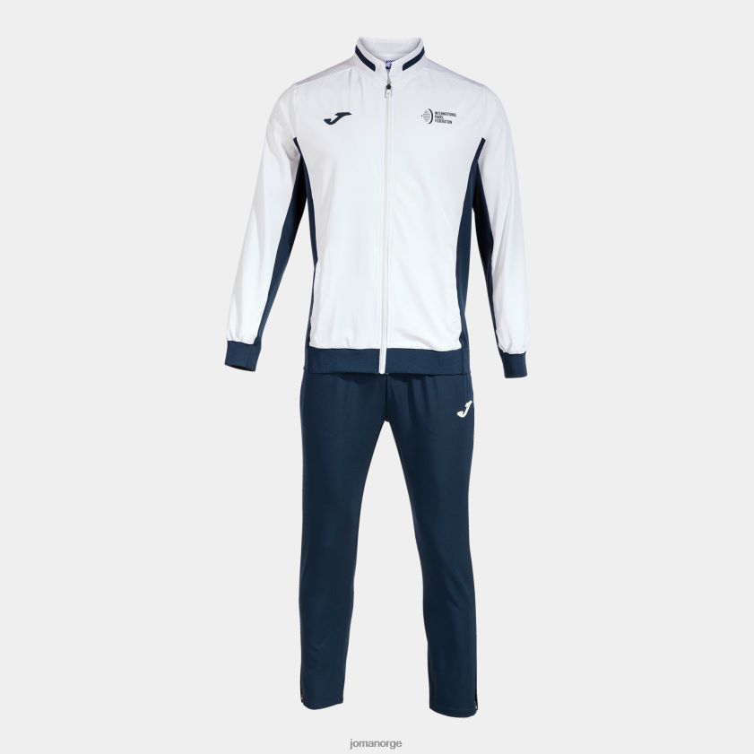 nei Joma treningsdress internasjonalt padelforbund marineblå hvit FBD0T0266