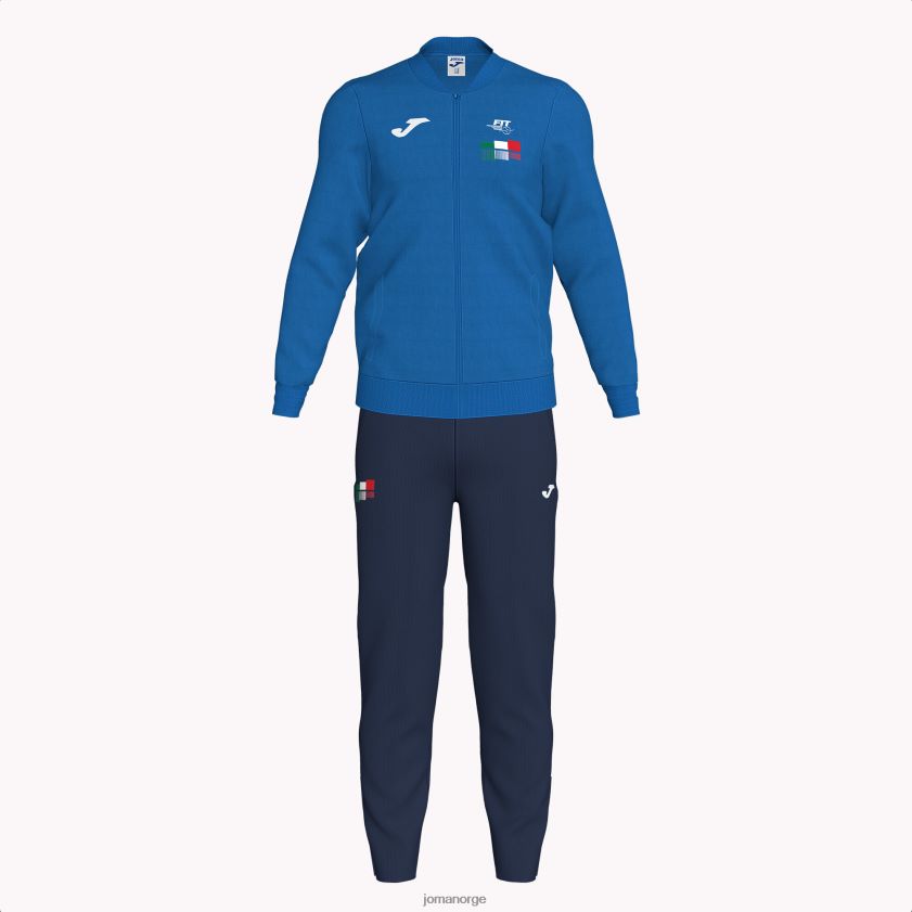 nei Joma treningsdress italiensk tennisforbund kongeblå FBD0T0315
