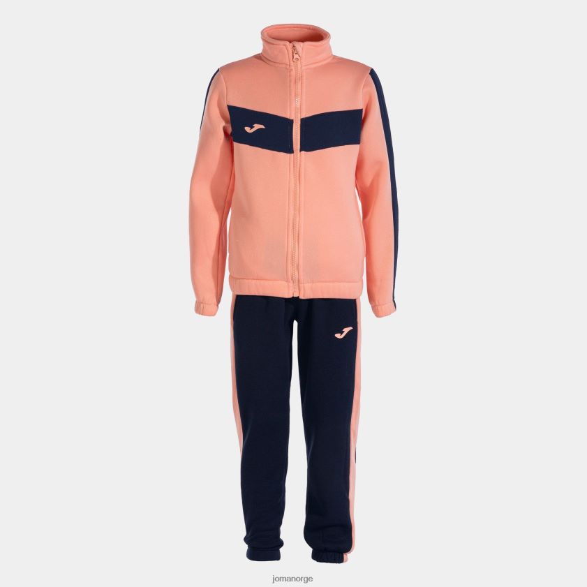nei Joma treningsdress jentestripe rosa marineblå FBD0T04074