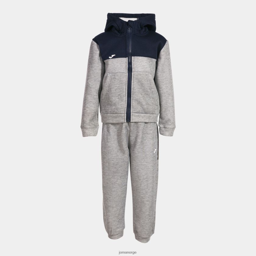 nei Joma treningsdress junior park melert grå marineblå FBD0T02783