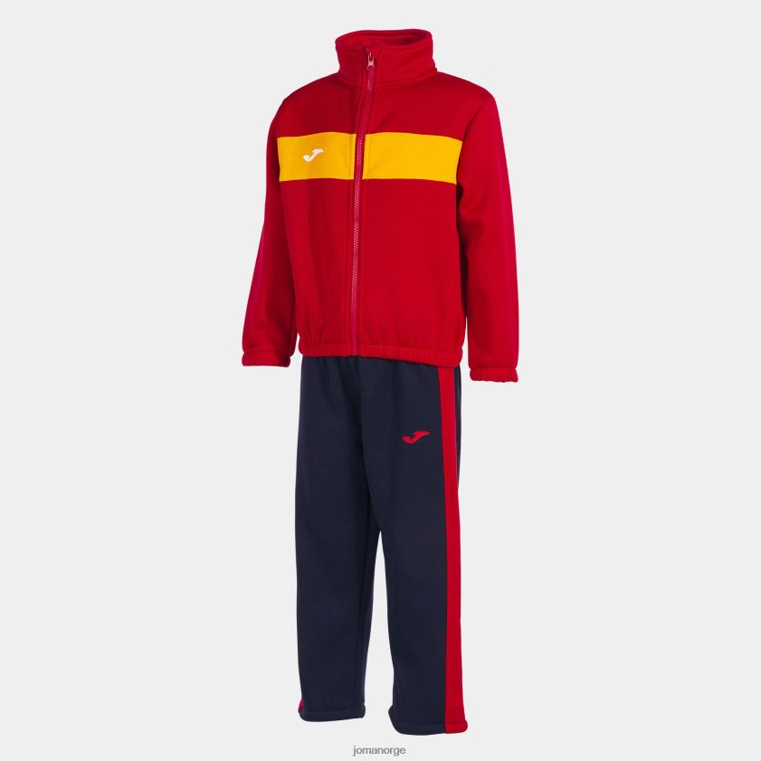 nei Joma treningsdress junior stripe rød marineblå FBD0T02771