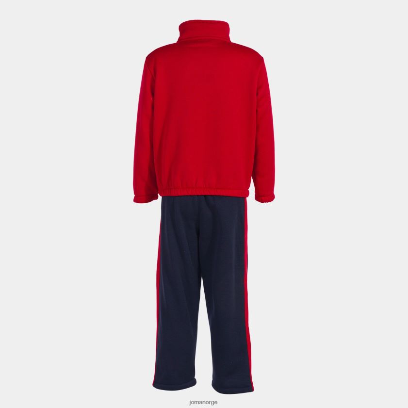 nei Joma treningsdress junior stripe rød marineblå FBD0T02771
