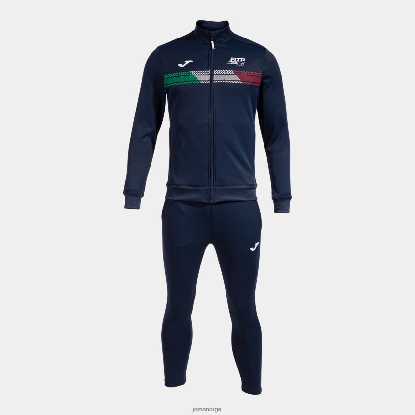 nei Joma treningsdress trening italiensk tennis- og padelforbund marineblå FBD0T0451
