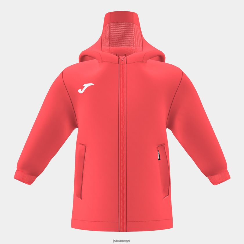 nei Joma vindjakke junior løve fluorescerende koraller FBD0T02779