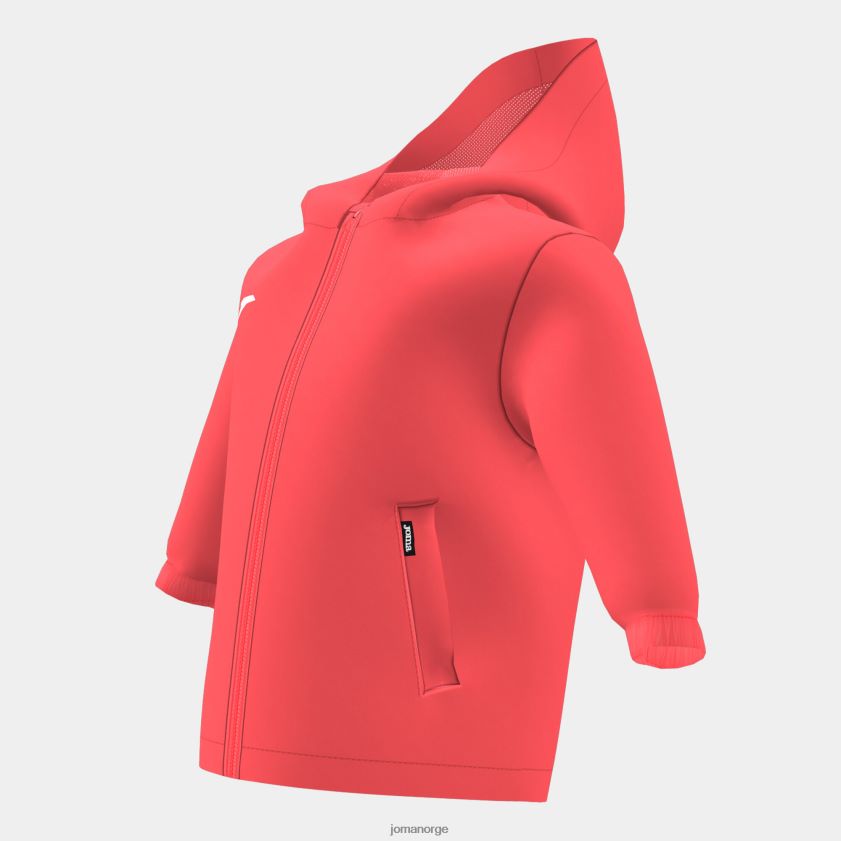 nei Joma vindjakke junior løve fluorescerende koraller FBD0T02779