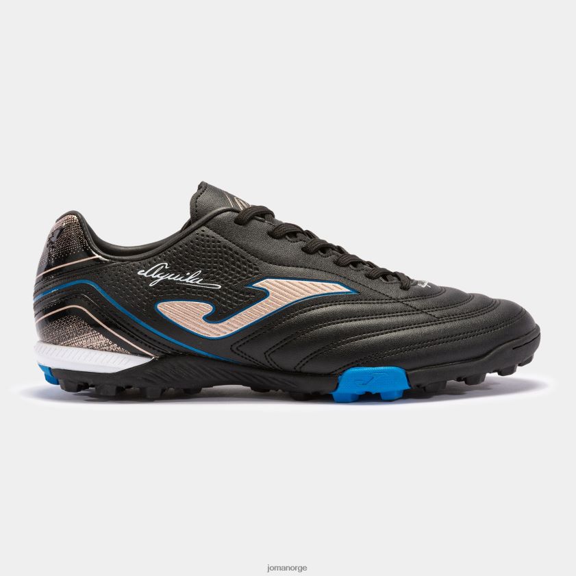 nei Joma fotballsko aguila 23 turf svart gull FBD0T01133