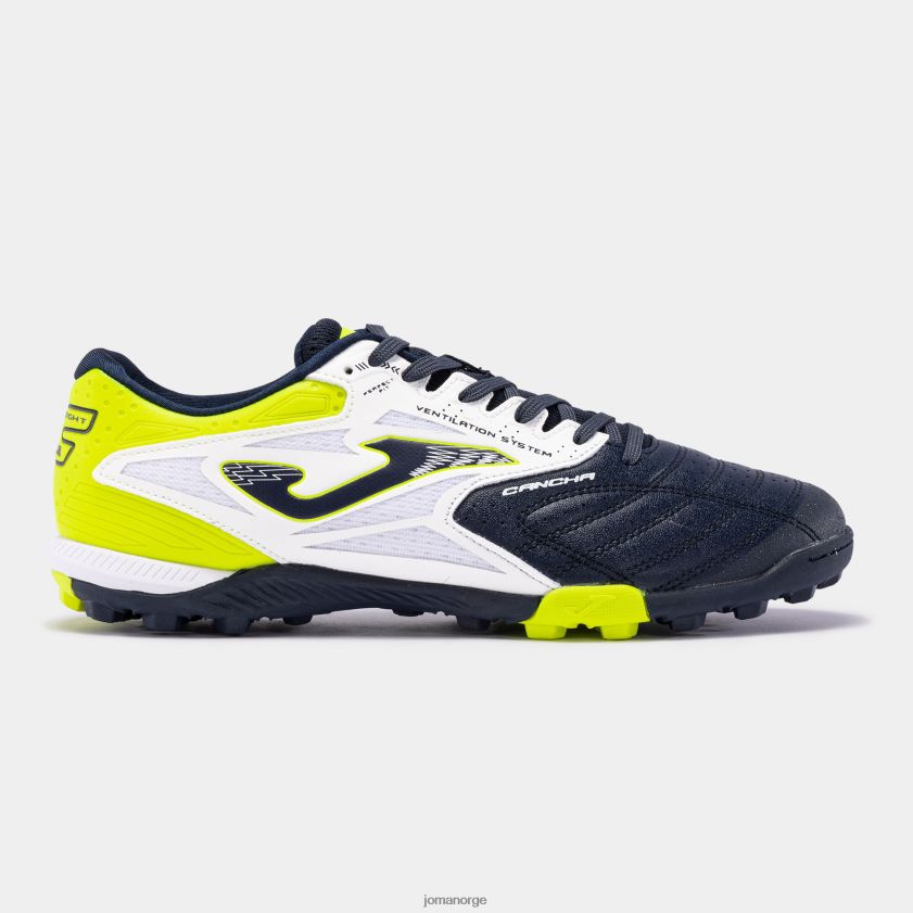 nei Joma fotballsko cancha 23 turf marineblå hvit FBD0T0419