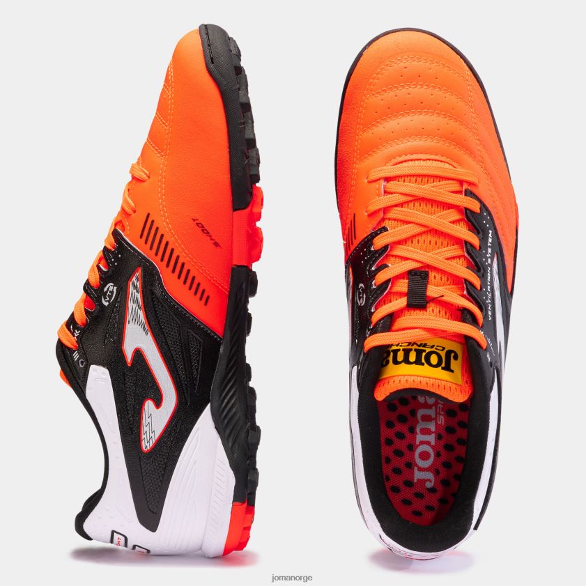 nei Joma fotballsko cancha 23 turf oransje svart FBD0T03929