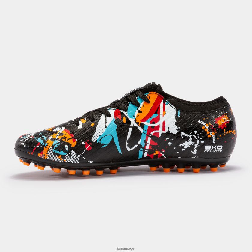 nei Joma fotballsko evolution 23 kunstgress svart hvit rød FBD0T01117