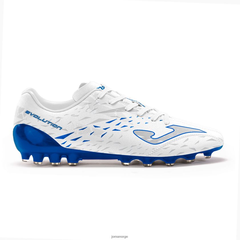 nei Joma fotballsko evolution cup 23 kunstgress hvit kongeblå FBD0T0581
