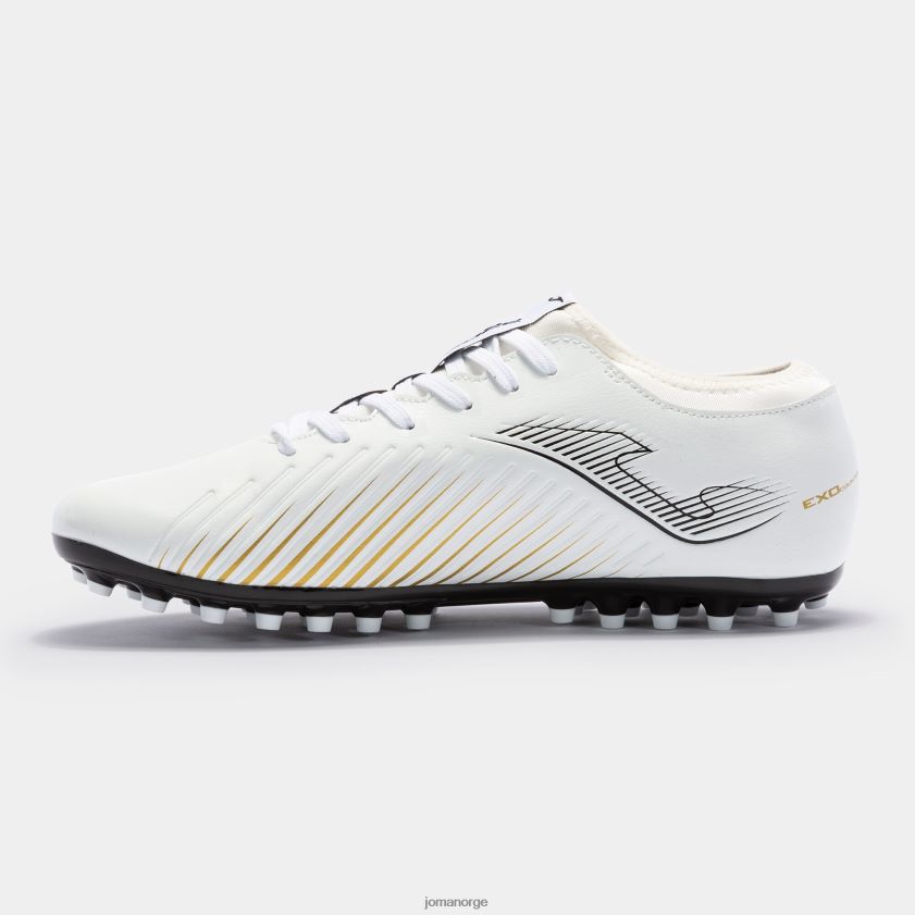 nei Joma fotballsko fremdrift cup 23 kunstgress hvit svart FBD0T0852