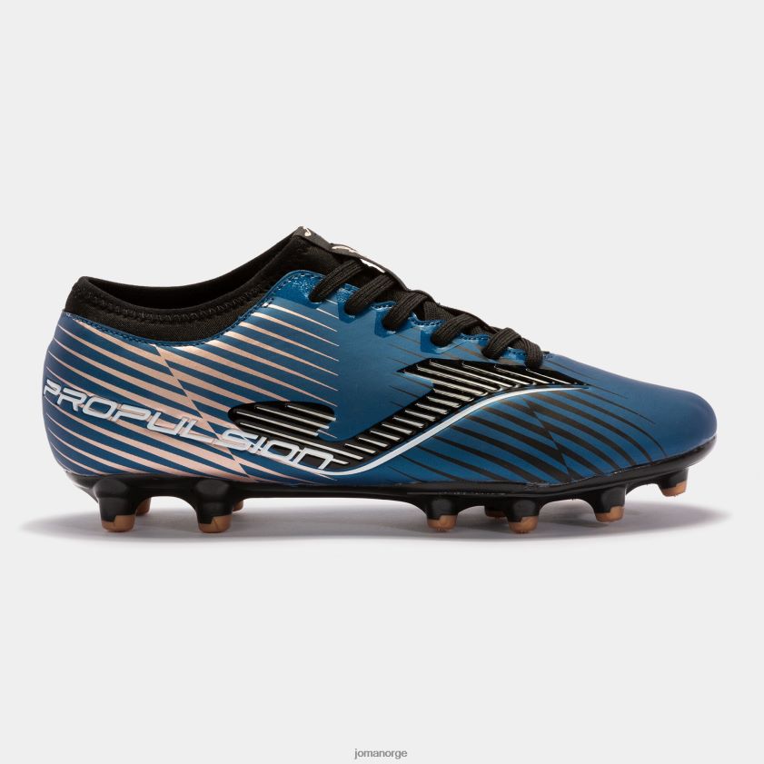 nei Joma fotballsko fremdriftskopp 23 fast grunn fg svart blå FBD0T0199