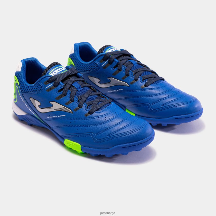 nei Joma fotballsko maxima 23 torv kongeblå fluorescerende grønn FBD0T0891