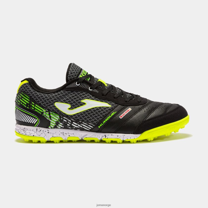 nei Joma fotballsko mundial 22 turf svart FBD0T06