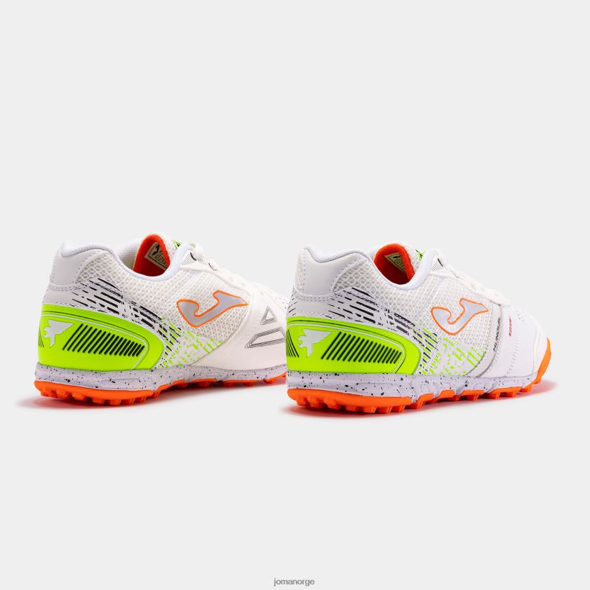 nei Joma fotballsko mundial 23 turf hvit korall FBD0T039