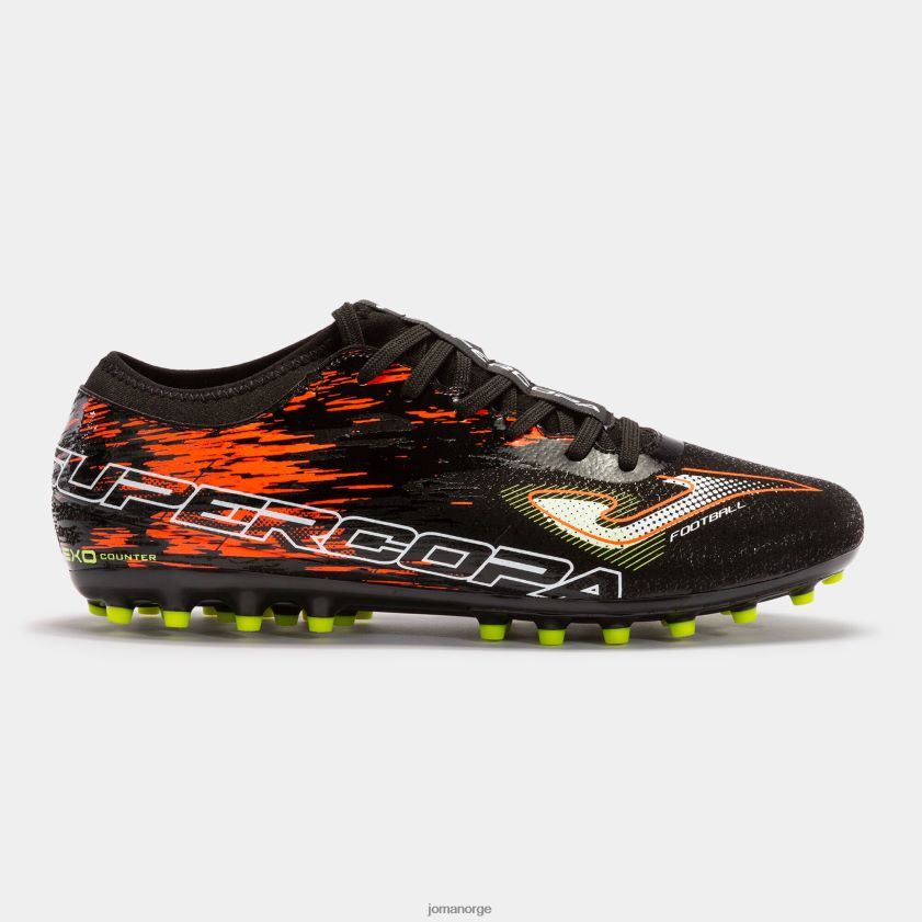 nei Joma fotballsko supercopa 23 kunstgress svart korall FBD0T01142