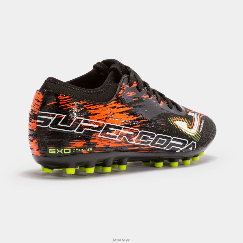 nei Joma fotballsko supercopa 23 kunstgress svart korall FBD0T01142