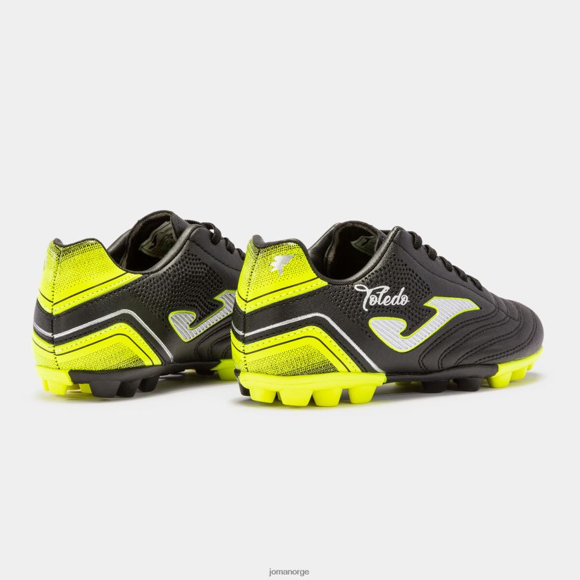 nei Joma fotballsko toledo 22 hard ground hg junior svart FBD0T04344