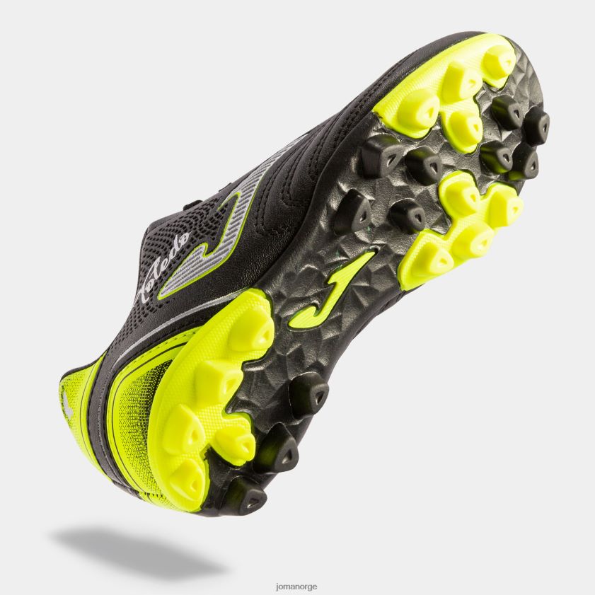 nei Joma fotballsko toledo 22 hard ground hg junior svart FBD0T04344