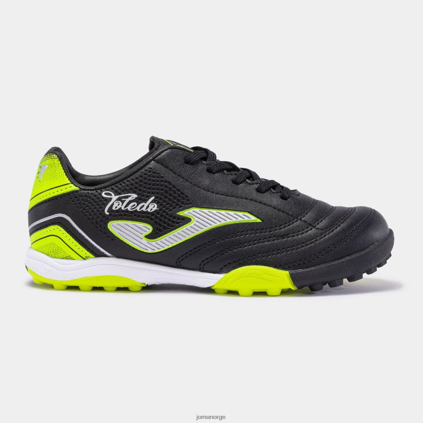 nei Joma fotballsko toledo 22 turf junior svart FBD0T02697