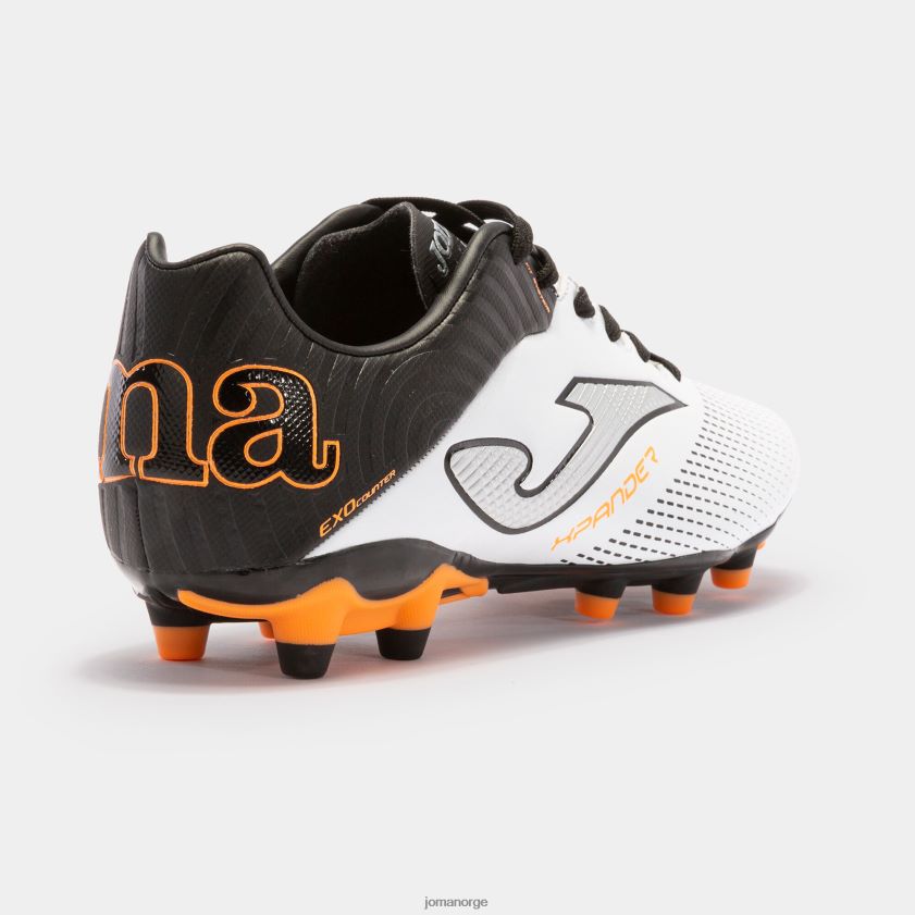 nei Joma fotballsko xpander 23 fast grunn fg hvit svart FBD0T048