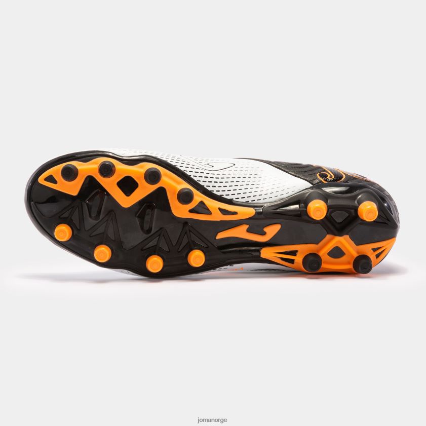 nei Joma fotballsko xpander 23 fast grunn fg hvit svart FBD0T048