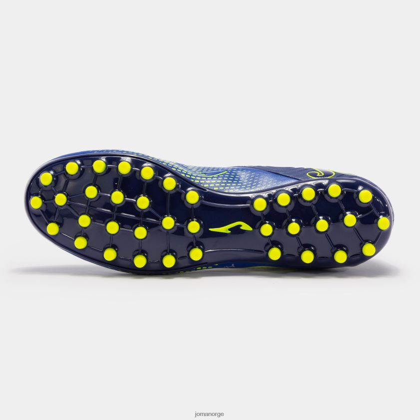 nei Joma fotballsko xpander 23 kunstgress kongeblå fluorescerende grønn FBD0T0422