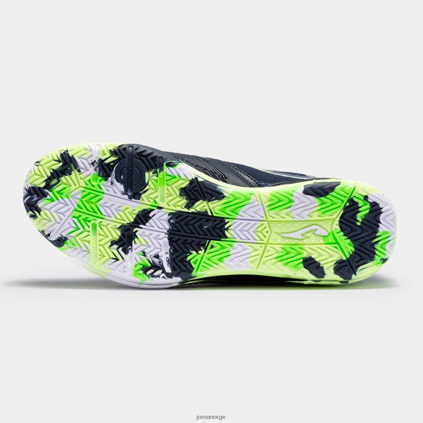 nei Joma futsal sko dribling 23 innendørs marineblå gul FBD0T01368