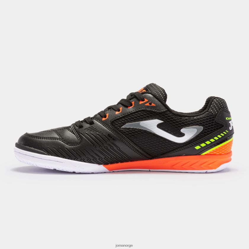 nei Joma futsal sko dribling 23 innendørs svart, rød FBD0T0185