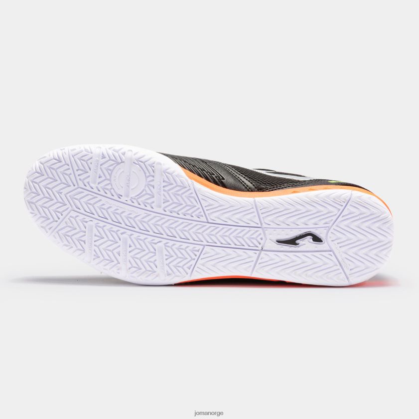 nei Joma futsal sko dribling 23 innendørs svart, rød FBD0T0185