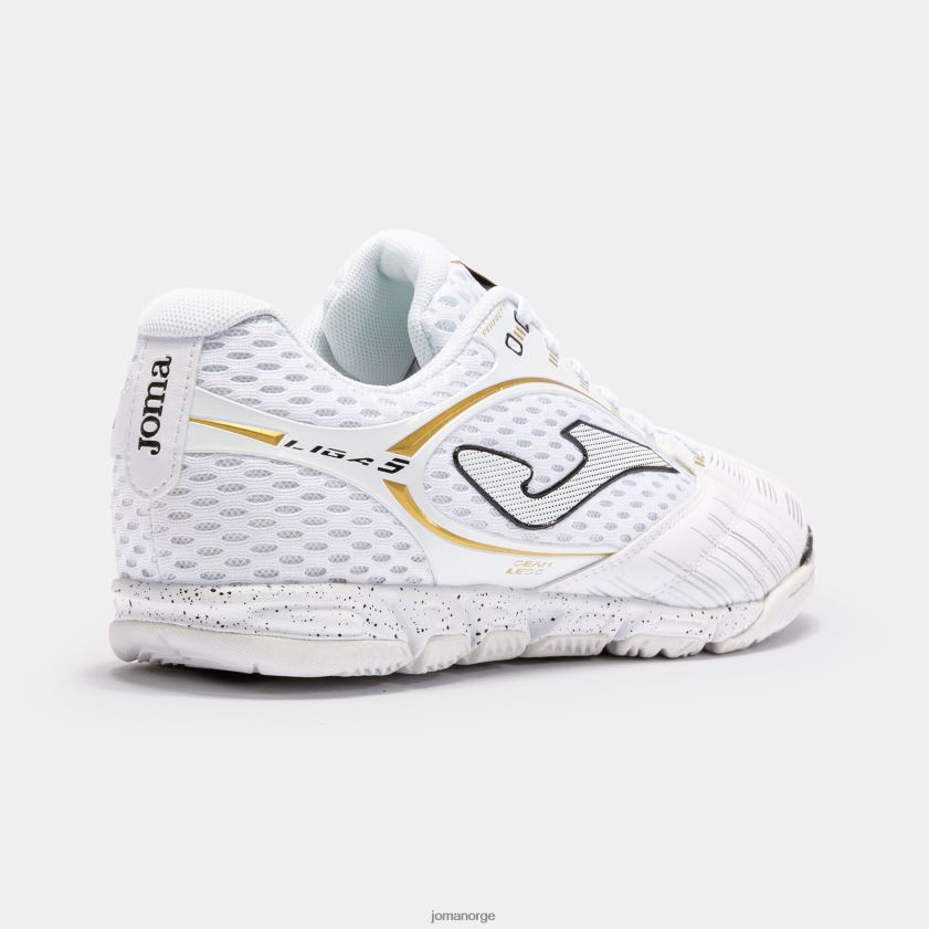 nei Joma futsal sko liga 5 23 innendørs hvit FBD0T0261