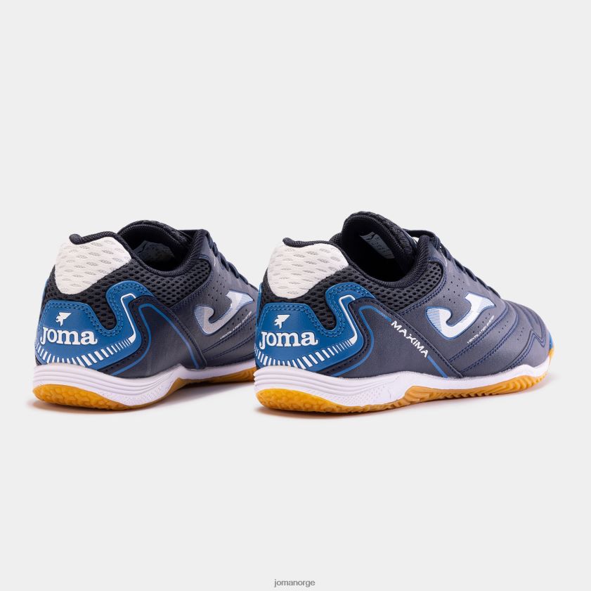 nei Joma futsal sko maxima 23 innendørs marineblå kongeblå FBD0T0907