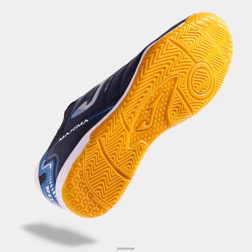 nei Joma futsal sko maxima 23 innendørs marineblå kongeblå FBD0T0907