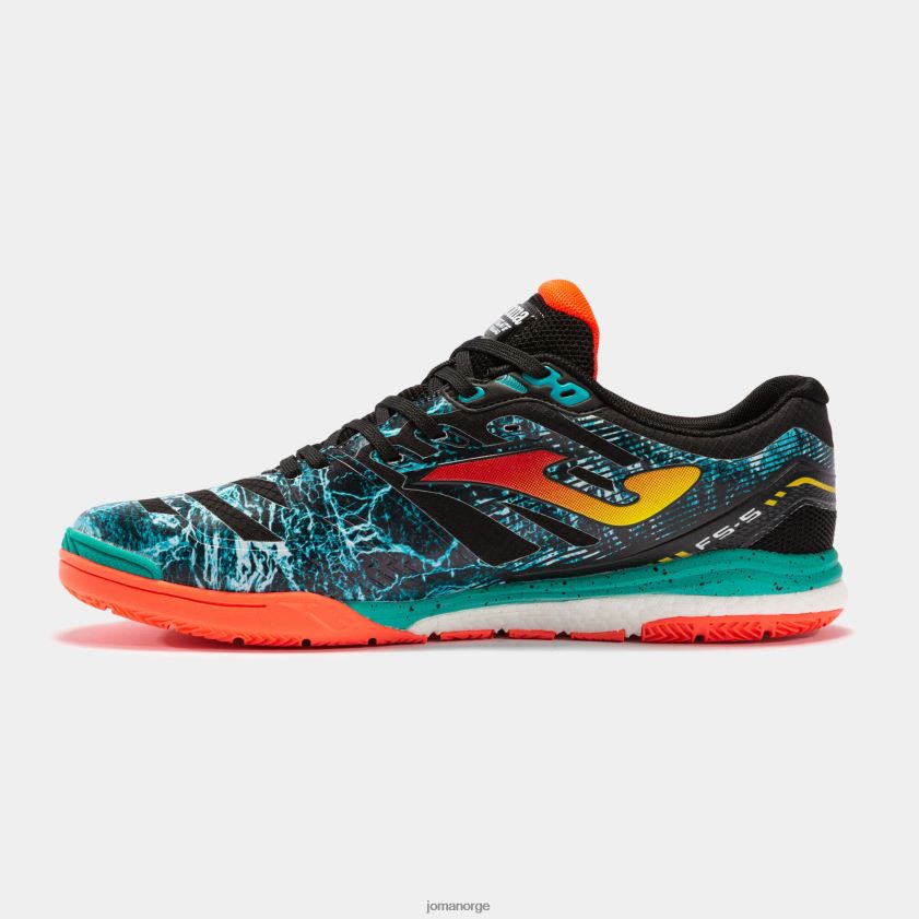 nei Joma futsal sko regate rebound 22 innendørs svart FBD0T0144