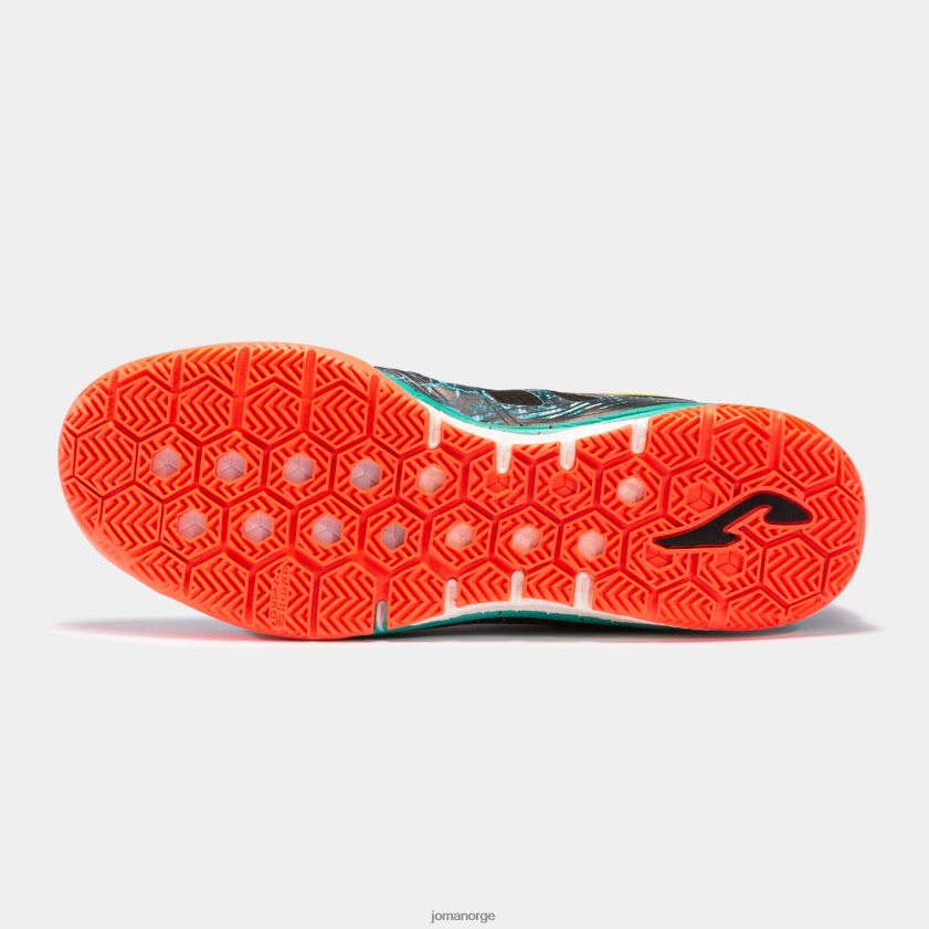 nei Joma futsal sko regate rebound 22 innendørs svart FBD0T0144