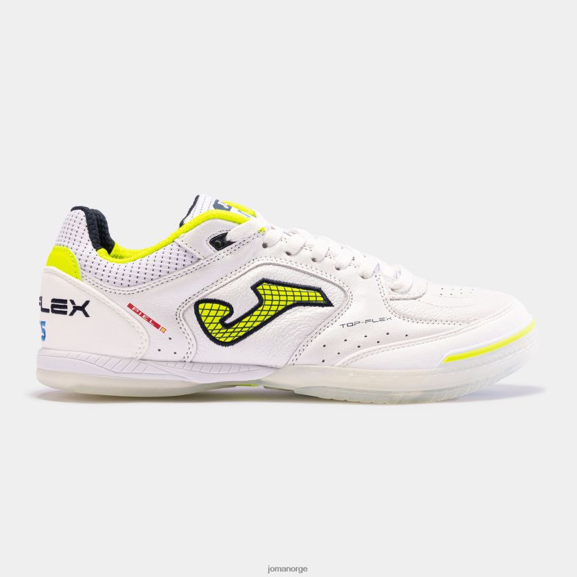 nei Joma futsal sko top flex 23 innendørs lnfs hvit FBD0T023