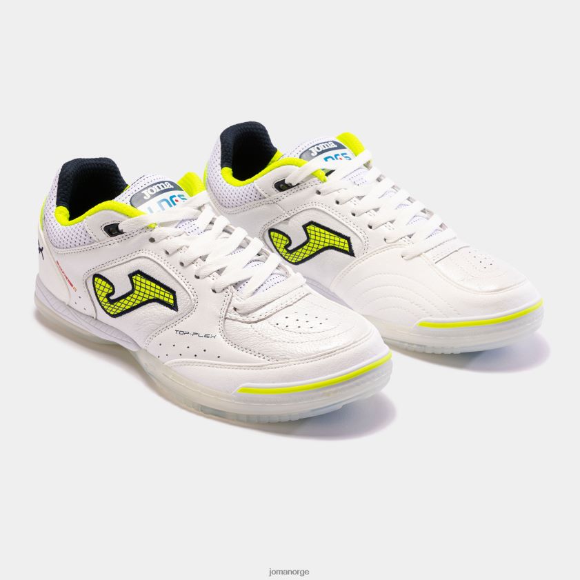 nei Joma futsal sko top flex 23 innendørs lnfs hvit FBD0T023