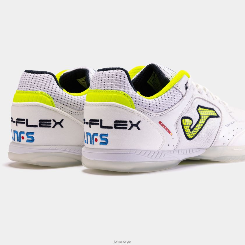 nei Joma futsal sko top flex 23 innendørs lnfs hvit FBD0T023
