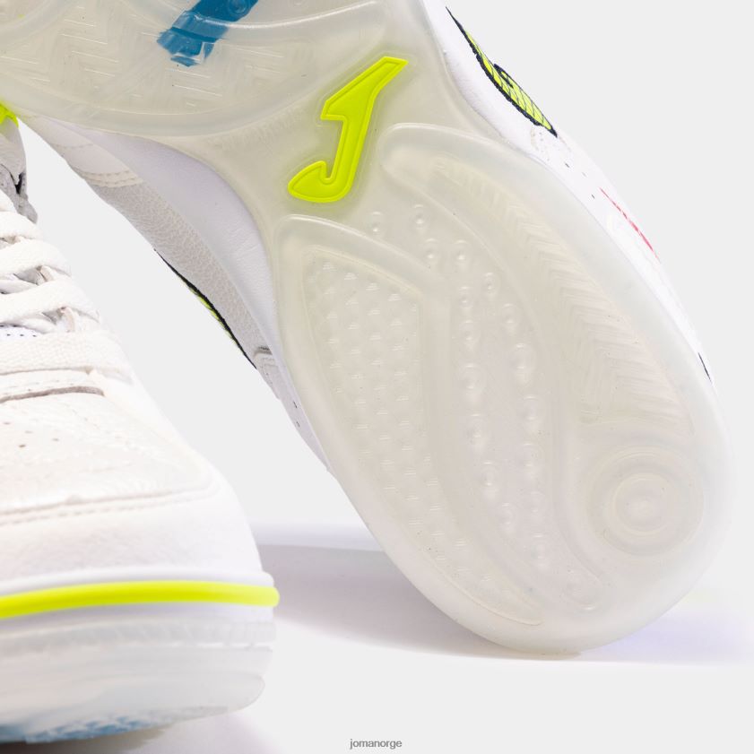 nei Joma futsal sko top flex 23 innendørs lnfs hvit FBD0T023