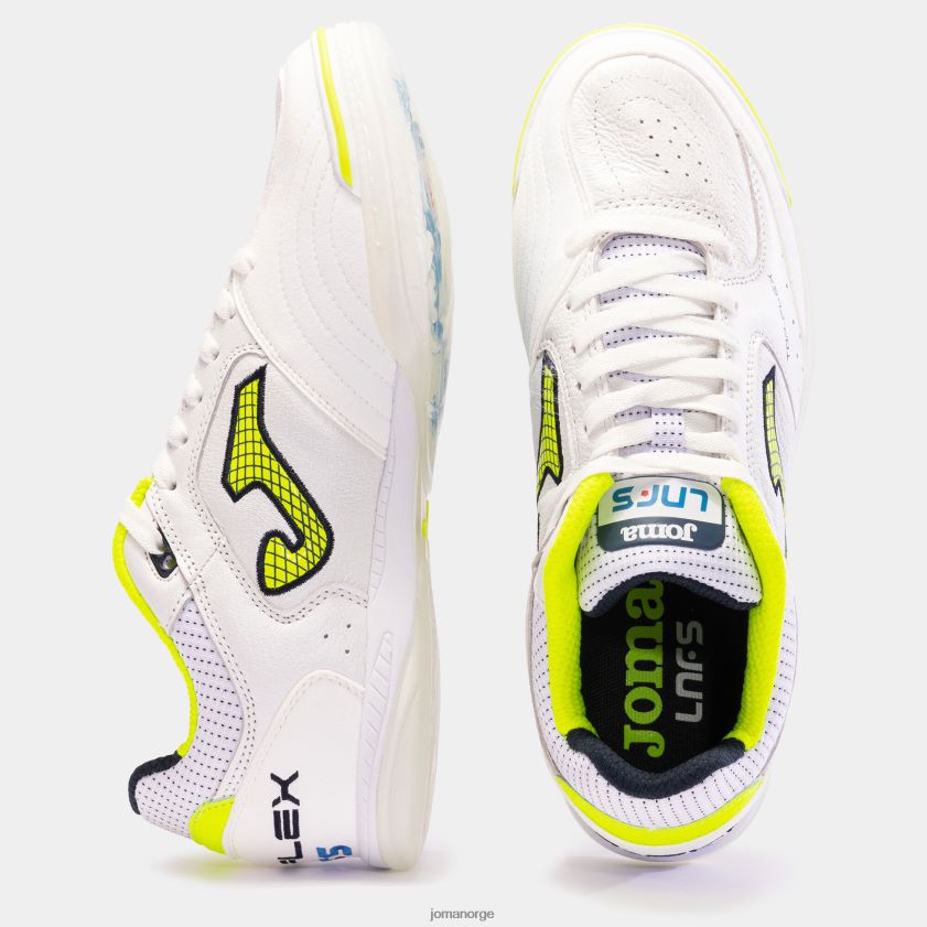 nei Joma futsal sko top flex 23 innendørs lnfs hvit FBD0T023