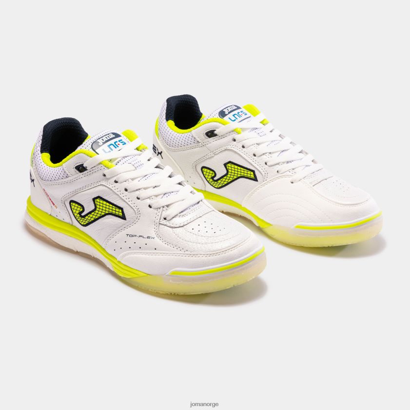 nei Joma futsal sko top flex rebound 23 innendørs lnfs hvit FBD0T09