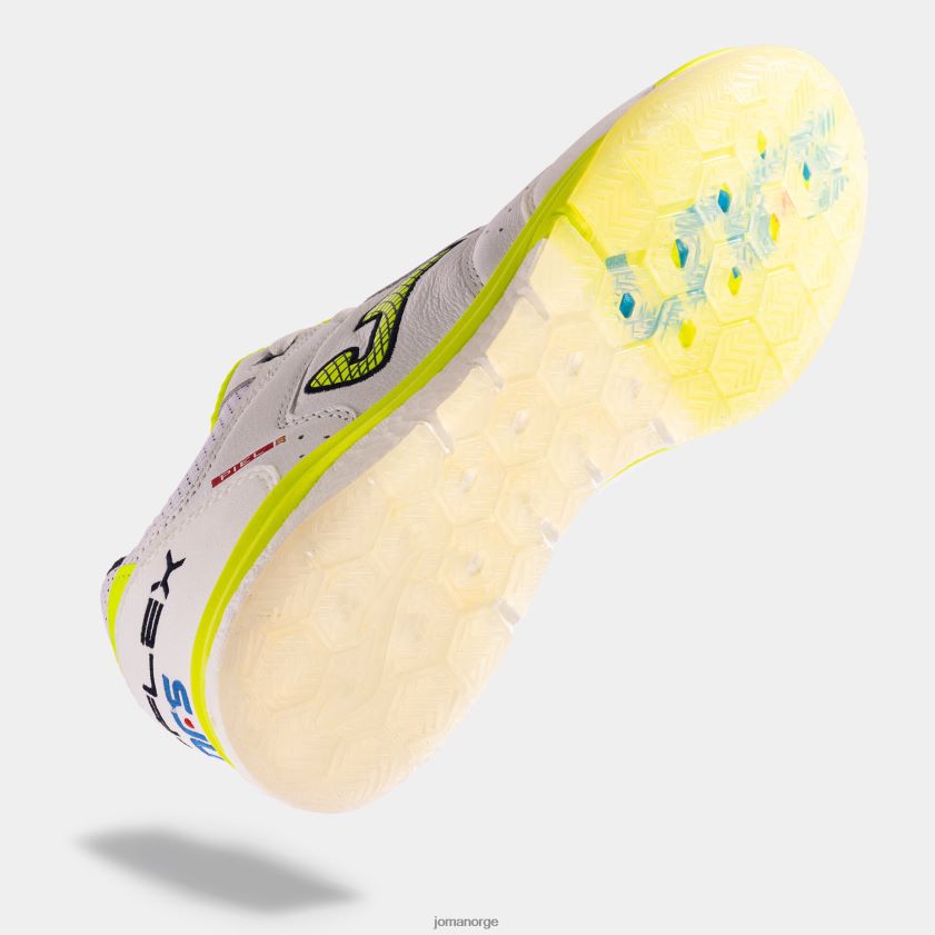nei Joma futsal sko top flex rebound 23 innendørs lnfs hvit FBD0T09