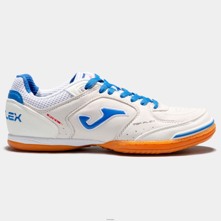 nei Joma futsalsko top flex 21 innendørs hvit FBD0T01199