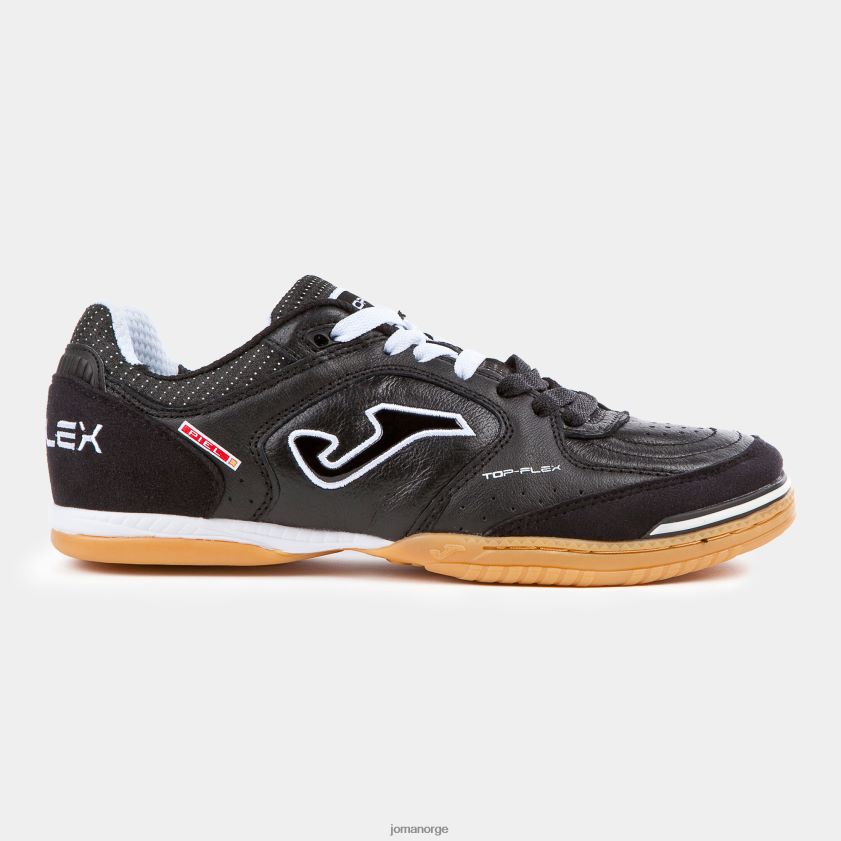 nei Joma futsalsko top flex 21 innendørs svart FBD0T02425