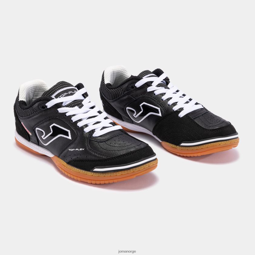 nei Joma futsalsko top flex 21 innendørs svart FBD0T02425