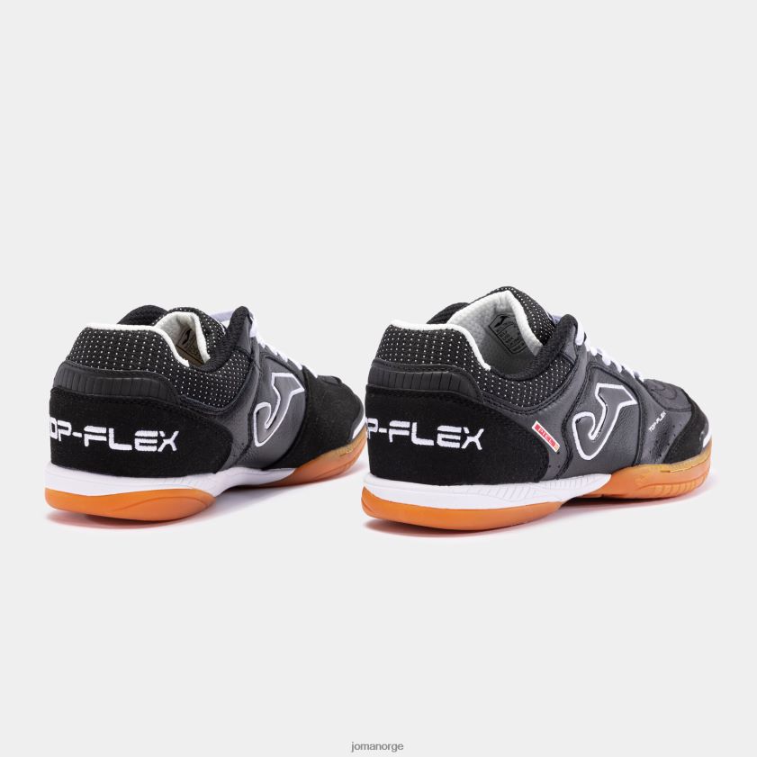 nei Joma futsalsko top flex 21 innendørs svart FBD0T02425