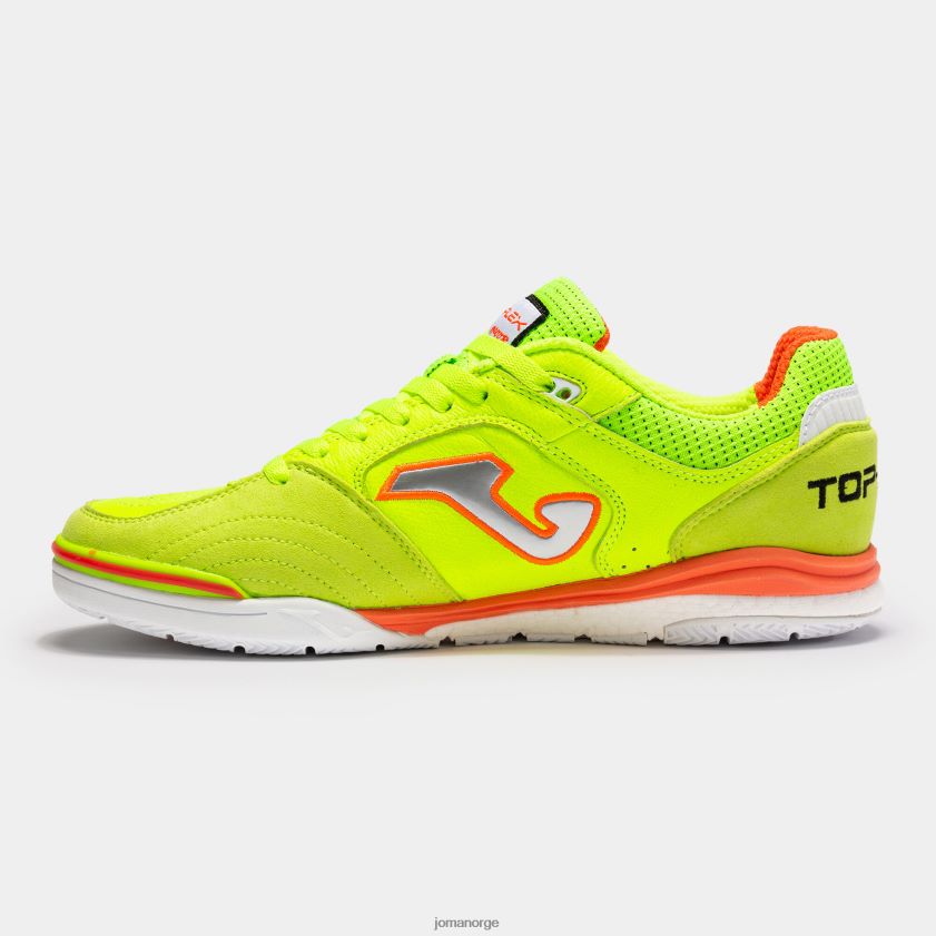nei Joma futsalsko top flex rebound 23 innendørs fluorescerende grønn rød FBD0T01187