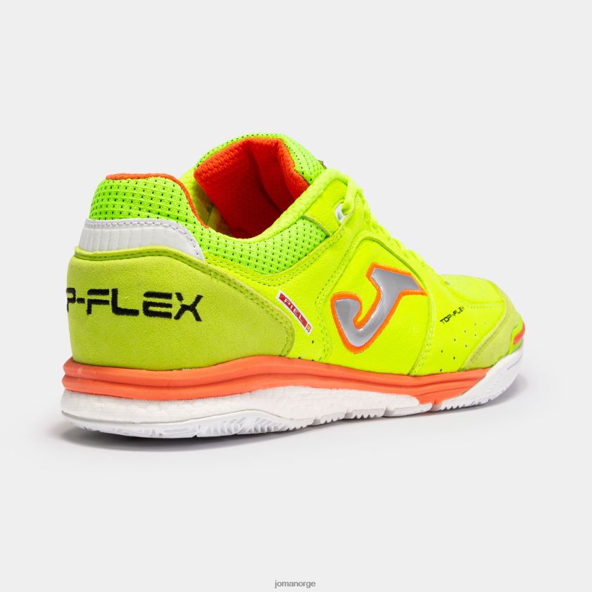 nei Joma futsalsko top flex rebound 23 innendørs fluorescerende grønn rød FBD0T01187