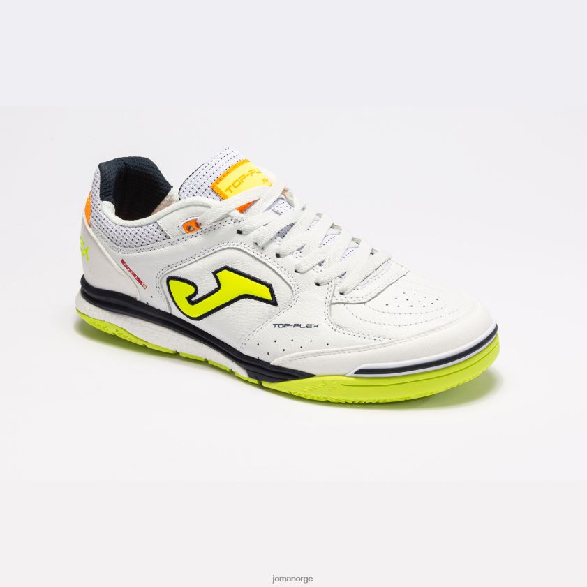 nei Joma futsalsko top flex rebound 23 innendørs hvit lime FBD0T0108